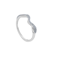 Anello Babila Milano Donna in Oro bianco Diamante 290294BB